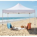 Carpa plegable blanca 3x3m