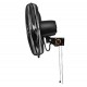 Ventilador de pared 50cm 120w negro