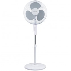 Ventilador de pie 43cm 45w blanco