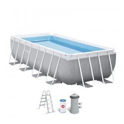 Piscina desmontable rectangular Prisma Frame Intex 400x200x100cm