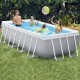 Piscina desmontable rectangular Prisma Frame Intex 400x200x100cm