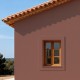 Pintura hormigón rojo semibrillante 4LT Montó