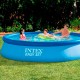 Piscina desmontable hinchable redonda con depuradora Easy set Intex
