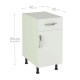 Mueble para cocina bajo 1 puerta 1 cajón