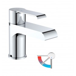 Grifo monomando lavabo Eros apertura en frío