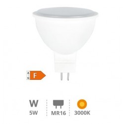 Bombilla dicroica LED MR16 5W 500lm 120º