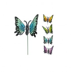 Piqueta de metal mariposa 33cm