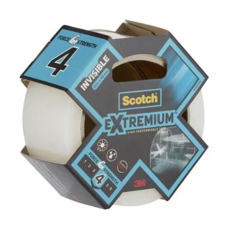 Cinta adhesiva americana transparente 48mmx20m Extremium Scotch
