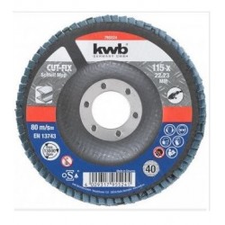 DISCO ABRASIVO LAMINAS GR 40 ZIRCONIO