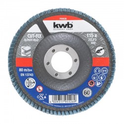 DISCO ABRASIVO LAMINAS GR 60 ZIRCORNIO