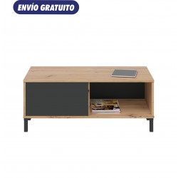 Mesa de centro Brooklyn roble 100x50x40cm