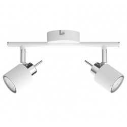 Regleta de 2 focos blanco GU10 Meranti Philips