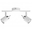Regleta de 2 focos blanco GU10 Meranti Philips