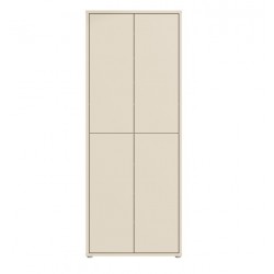 Armario multiusos zapatero 4p arena 75x35x192cm