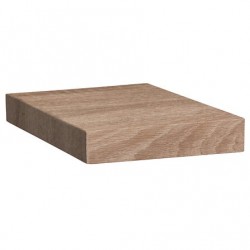 Estante de pared 23,5x23,5cm roble