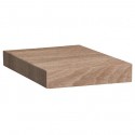 Estante de pared 23,5x23,5cm roble