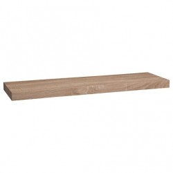 Estante de pared 80x23,5cm roble
