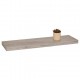 Estante de pared 80x23,5cm roble gris