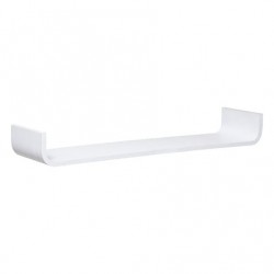 Estante de pared en U 80x20cm blanco