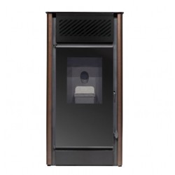 Estufa de pellet 9,6kW V10 Metlor bronce