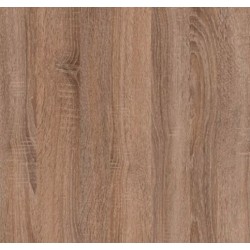 Tablero melamina 2 cantos roble truffel 244x40x1,6cm