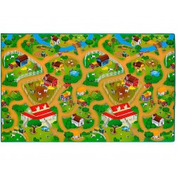 Alfombra juegos infantil 120x200cm granja