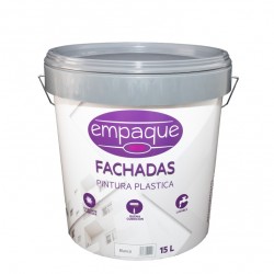 Pintura fachadas Empaque blanco mate 15L