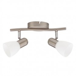 Foco de metal GU10 Guimara 2 luces