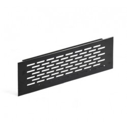 Rejilla de ventilación para zócalo 225mm negro