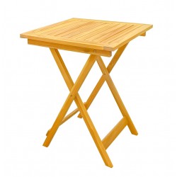 Mesa de madera Square 60x60cm plegable