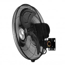 Ventilador de pared 50cm 120w negro