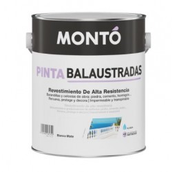 Pintura balaustradas blanco mate 750ml Montó
