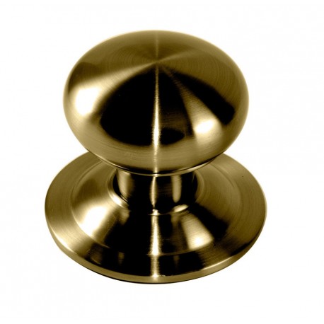 Pomo puerta liso cuero PP02
