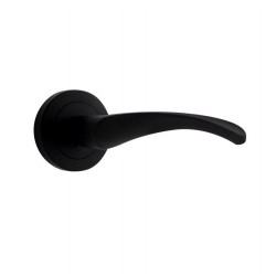 Roseta aluminio 707 negra