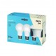 Pack 3 bombillas estándar LED E27 7W 810lm