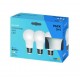 Pack 3 bombillas estándar LED E27 7W 810lm
