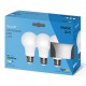 Pack 3 bombillas estándar LED E27 13W 1520lm