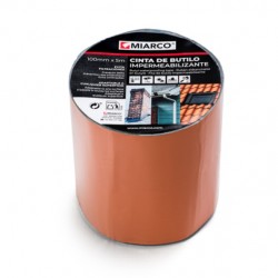 Cinta de butilo impermeabilizante 100mmx5mt