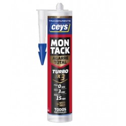 Adhesivo montaje Ceys Montack Turbo 290gr