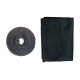 Mosquitera ventana con velcro 130x150cm negro