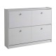 Zapatero 2 trampones blanco Tabac 110x23x80cm