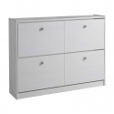 Zapatero 2 trampones blanco Tabac 110x23x80cm