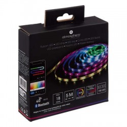 Kit tira led luz multicolor 5 metros WIFI bluetooth