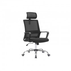 Silla de oficina giratoria New Repos negra