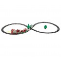 Tren navideño luminoso musical 90x45cm