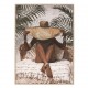 Cuadro lienzo impreso Eliane 58x78cm