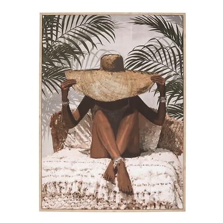 Cuadro lienzo impreso Eliane 58x78cm