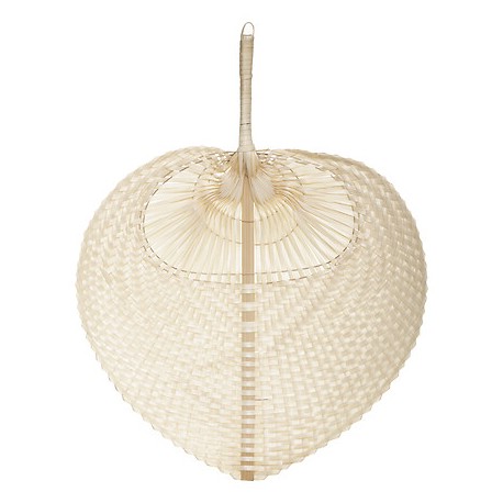 Abanico Daniella 30x39cm bambú