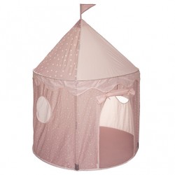 Tienda de campaña infantil desplegable 100x135cm rosa
