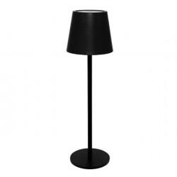 Lámpara sobremesa exterior Cody metal negro